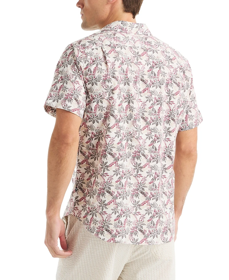 Nautica Men's Tropical-Pattern Shirt