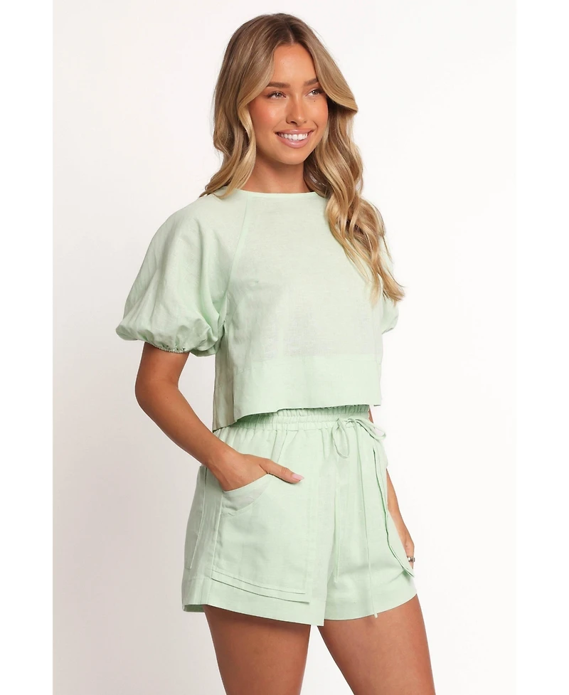 Petal and Pup Women's Chelsey Linen Set
