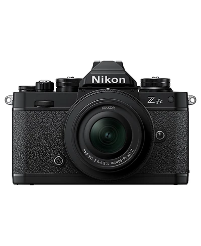 Nikon Z fc Dx-Format Mirrorless Camera with Nikkor Z Dx 16-50mm f/3.5-6.3 Vr Lens, Black with Candisk Pro 64GB, Alpine 120, Pro Optic Filter Kit,ProOp