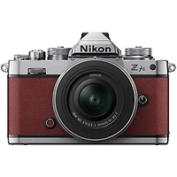 Nikon Z fc Dx-Format Mirrorless Camera with Nikkor Z Dx 16-50mm f/3.5-6.3 Vr Lens, Crimson Red,Candisk Pro 64GB, Octopus Tripod, Pro Optic Filter Kit,