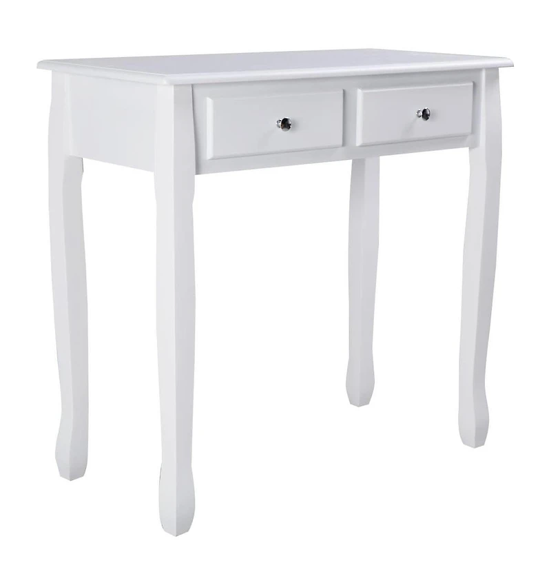 Removable Floating Organizer 2-Tier Mission Home Computer Vanity Desk