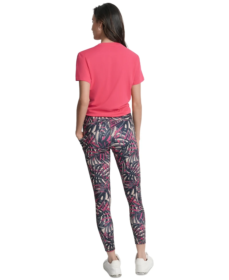 Dkny Women's Studded-Logo T-Shirt