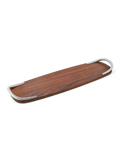 Nambe Braid Large Cheese Board