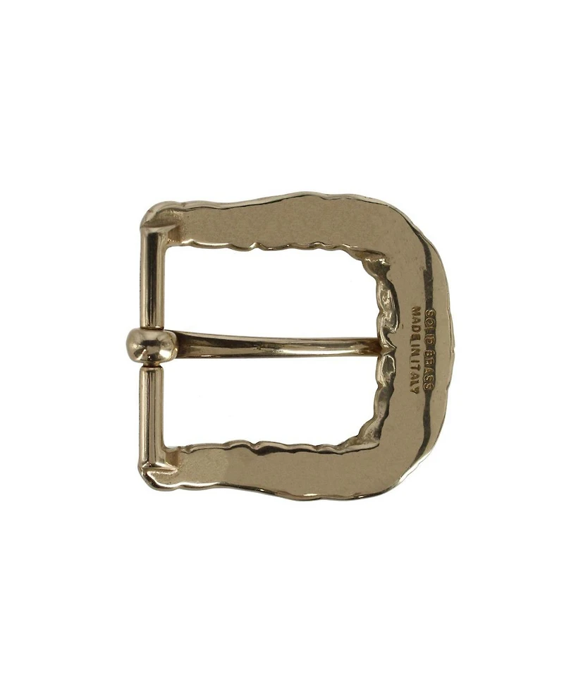 Trafalgar Men's 35mm Opulent Scaled Italian Solid Brass Harness Belt Buckle