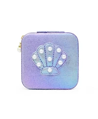 Zomi Gems Girls Mermaid Seashell Pearl Jewelry Box, Hot Pink