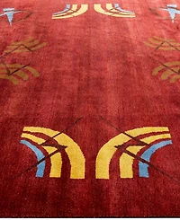 Adorn Hand Woven Rugs Indian Oak M7776 8'1"x10'1" Area Rug
