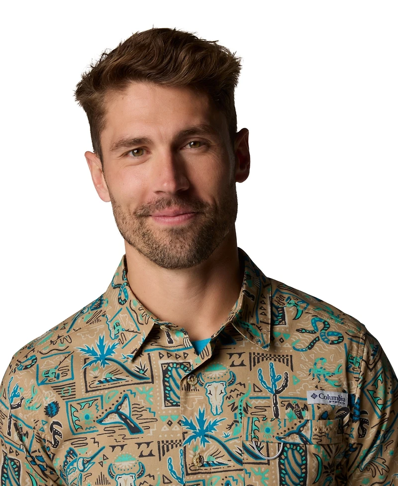 Columbia Men's Wild Cast Camp Shirt