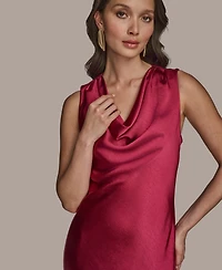 Donna Karan New York Women's Cowlneck Gown