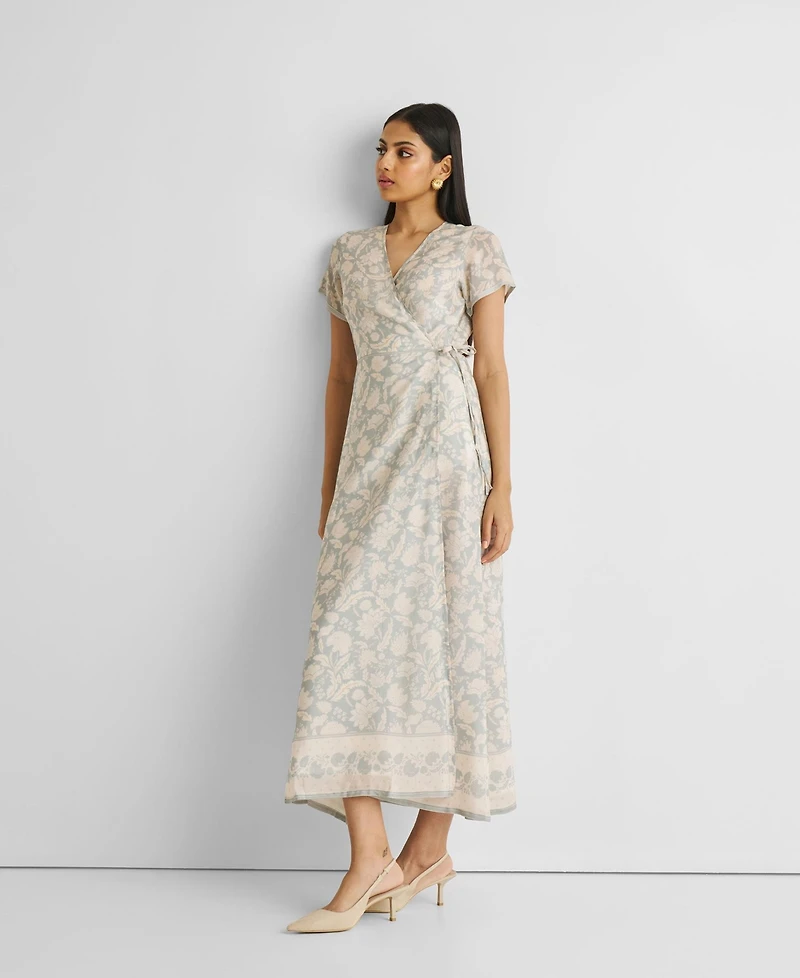 Reistor Women's Maxi Wrap Dress