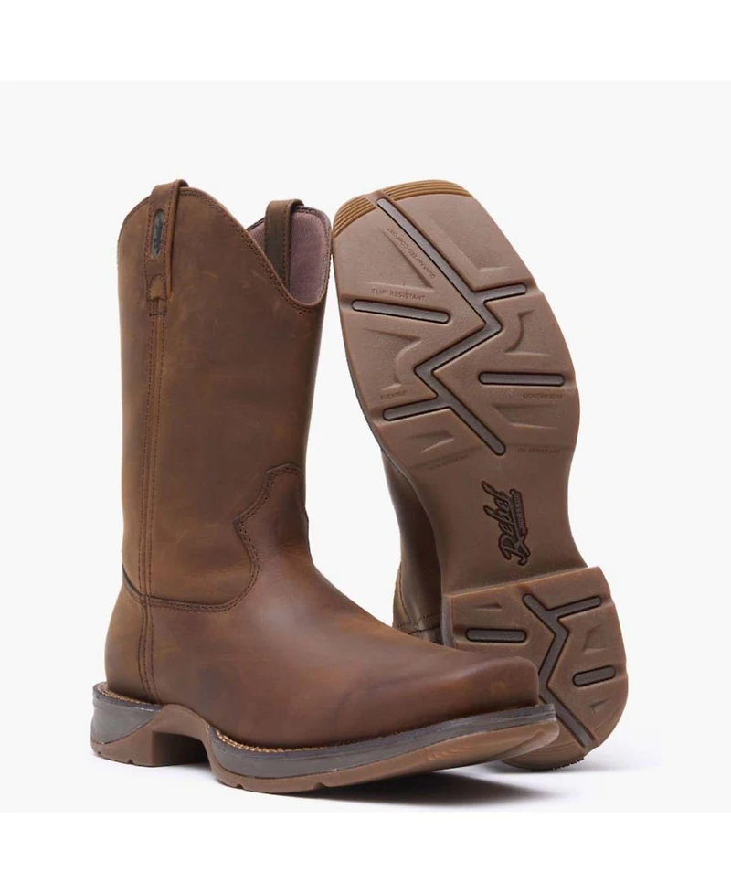 Durango Men's Rebel by Brown Pull-On Western Boot