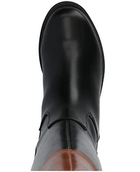 Journee Collection Women's Dressage Round Toe Riding Boots