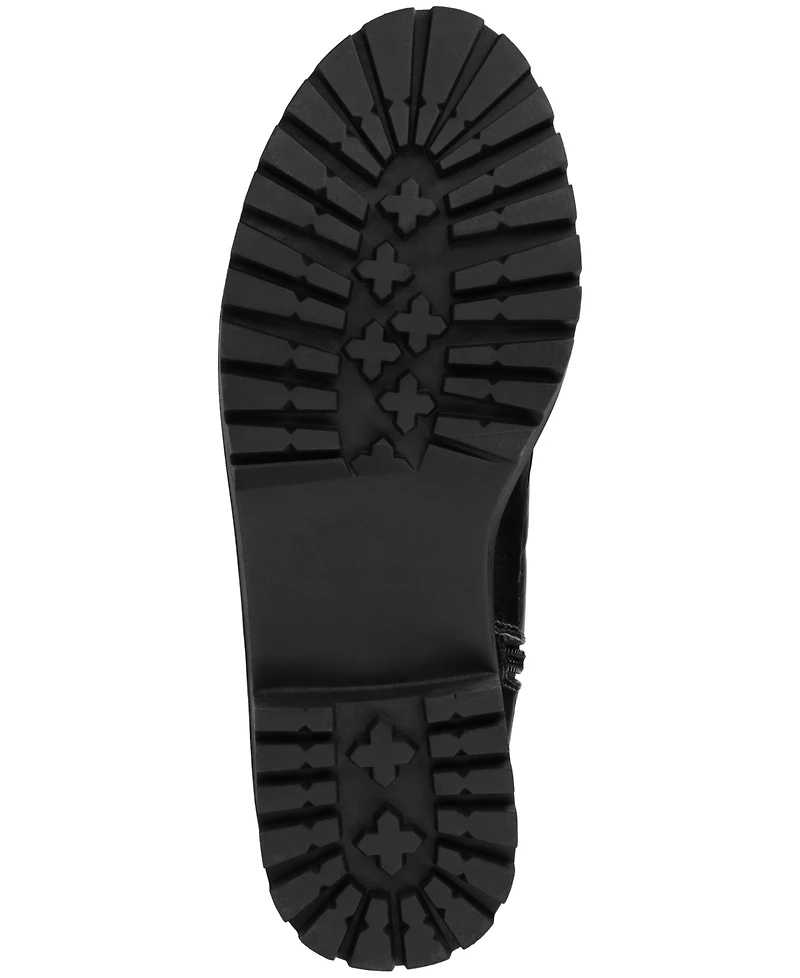 Journee Collection Women's Zemmie Round Toe Casual Boots