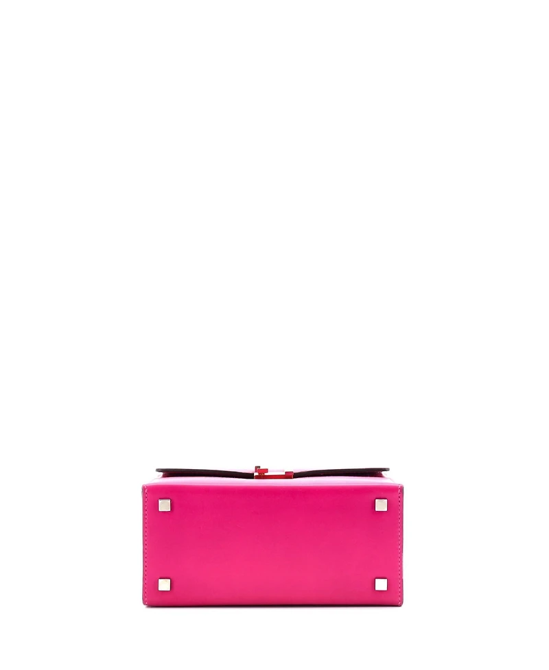 Pre-Owned Hermes Cinhetic Top Handle Bag Tadelakt