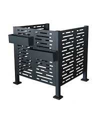Air Conditioner Privacy Fence - 3.5x3.5 Ft Metal Cover