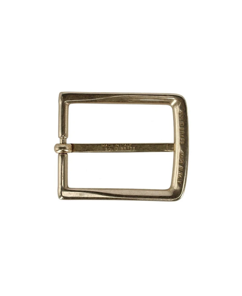Trafalgar Men's 35mm Italian Solid Brass Simple and Classic Harness Belt Buckle