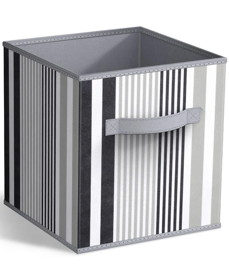 Sorbus 11 Inch Foldable Fabric Storage Cube Bin with Handles - for Organizing Pantry, Closet, Nursery, Playroom, & More