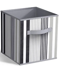 Sorbus 11 Inch Foldable Fabric Storage Cube Bin with Handles - for Organizing Pantry, Closet, Nursery, Playroom, & More