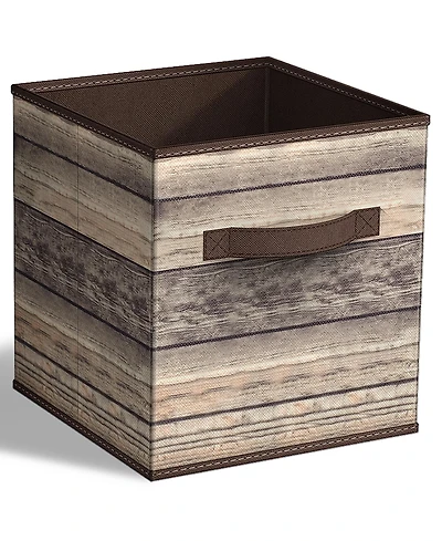 Sorbus 11 Inch Foldable Fabric Storage Cube Bin with Handles - for Organizing Pantry, Closet, Nursery, Playroom, & More