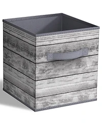 Sorbus 11 Inch Foldable Fabric Storage Cube Bin with Handles - for Organizing Pantry, Closet, Nursery, Playroom, & More