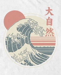 Fifth Sun Men's Great Wave Short Sleeve Crew T-shirt