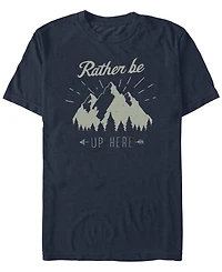 Fifth Sun Men's Rather Be Short Sleeve T-Shirt