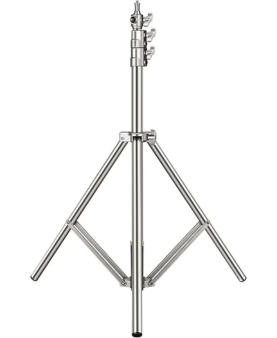 Neewer 79"/2m Stainless Steel Light Stand, Spring Cushioned Heavy Duty Photography Tripod Stand with 1/4” to 3/8” Universal Screw A