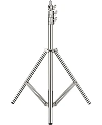 Neewer 79"/2m Stainless Steel Light Stand, Spring Cushioned Heavy Duty Photography Tripod Stand with 1/4” to 3/8” Universal Screw A