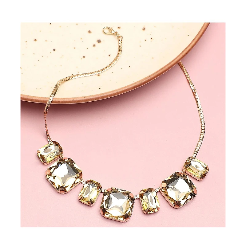 Sohi Gold-Plated Stone Jewellery Set