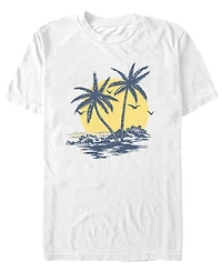 Fifth Sun Men's Palms Short Sleeve T-Shirt