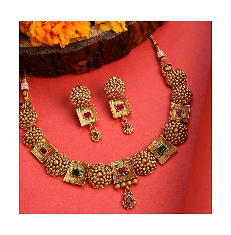 Sohi Temple Jewellery Set