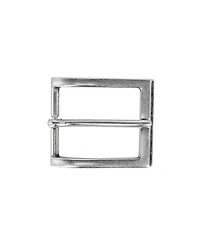Trafalgar Men's 35mm Solid Brass Italian Classic Arched Rectangular Harness Belt Buckle