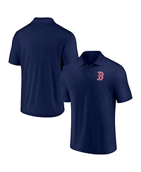Fanatics Men's Navy Boston Red Sox Primary Logo Polo Shirt
