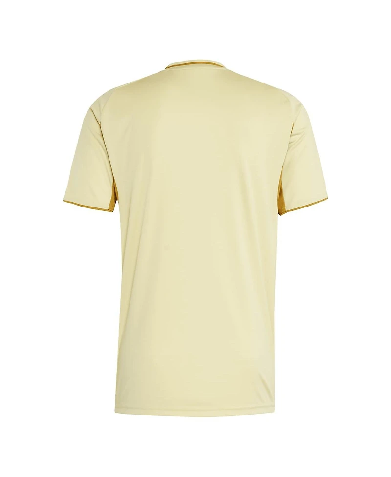 Adidas Men's Tan Chicago Fire 2025 One Planet Pre-Match Jersey