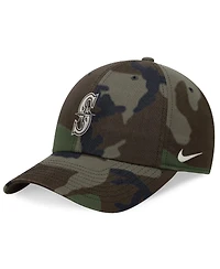 Nike Men's Camo Seattle Mariners Club Adjustable Hat