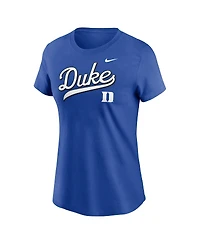 Nike Women's Royal Duke Blue Devils Local Script T-Shirt