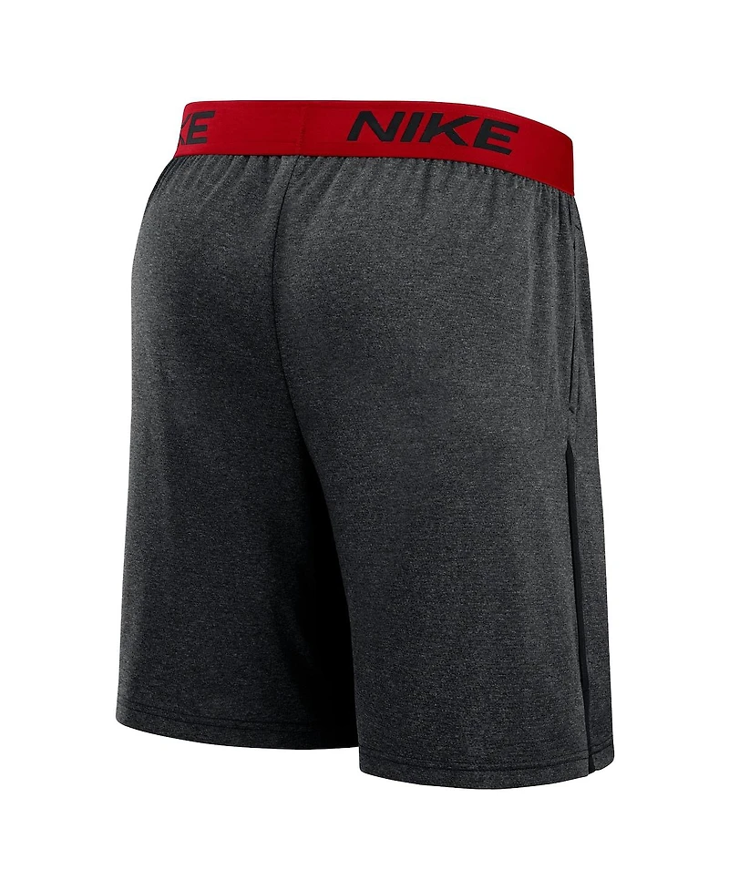 Nike Men's Charcoal/Red Chicago White Sox 2025 City Connect Authentic Collection Knit Shorts