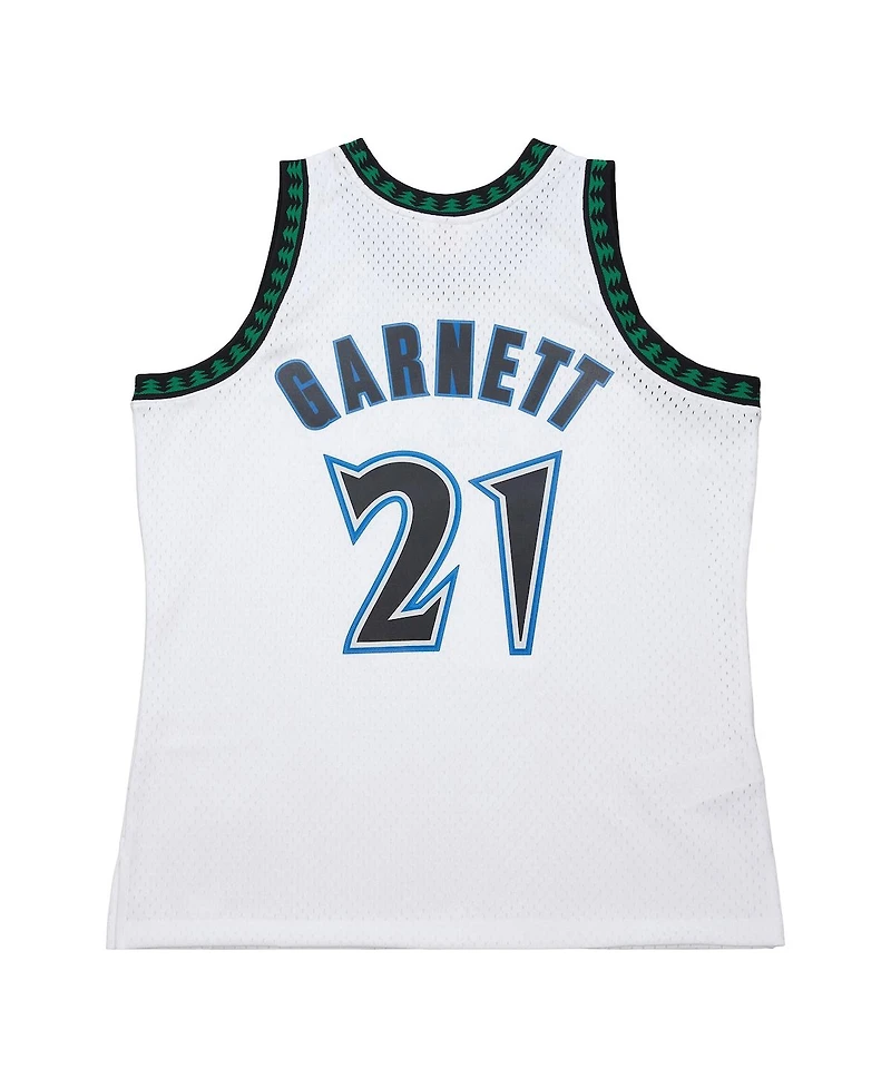 Mitchell & Ness Men's Kevin Garnett White Minnesota Timberwolves 2003-04 Swingman Jersey