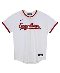 Nike Toddler White Cleveland Guardians Home Blank Replica Jersey