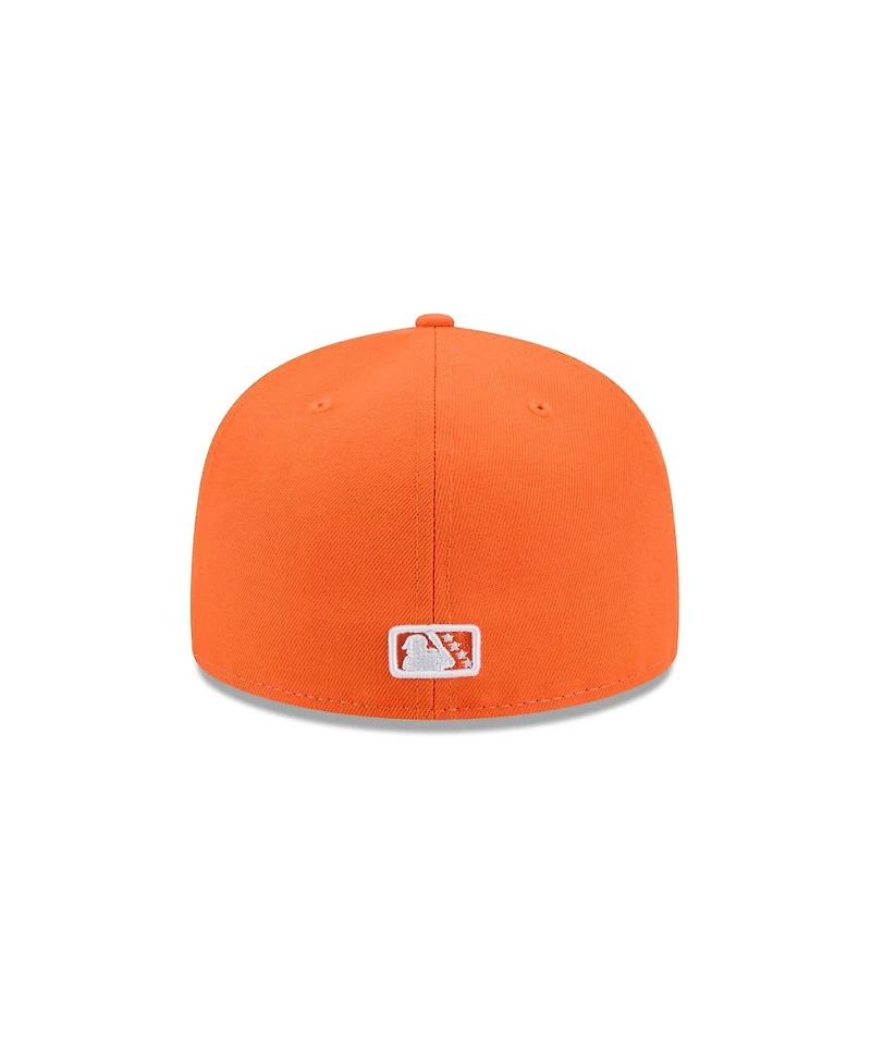 New Era Men's White Corpus Christi Hooks Theme Nights 59FIFTY Fitted Hat