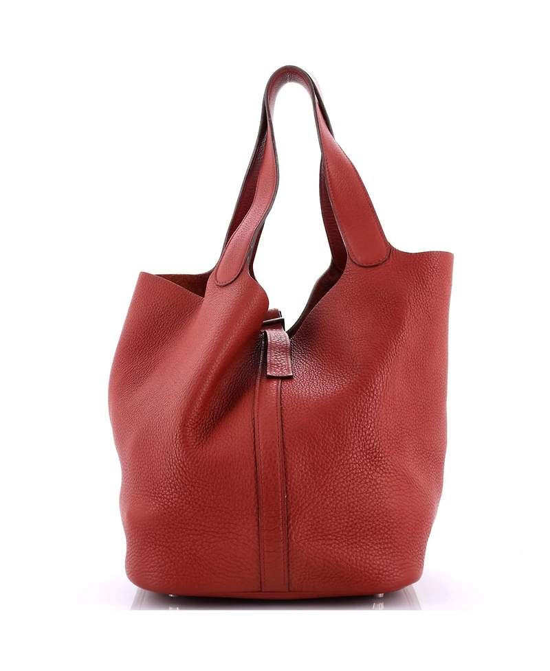Pre-Owned Hermes Gm Picotin Bag Clemence