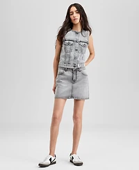 And Now This Women's Denim Mini Skirt, Macy's Exclusive