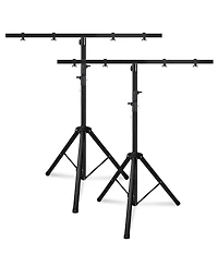5 Core Dj Light Stand 2Pcs Adjustable Heavy Duty Stage Lights Stands w Light T Bar