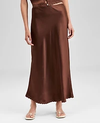 And Now This Women's Embroidered Hem Pull-On Midi Skirt, Exclusively at Macy's