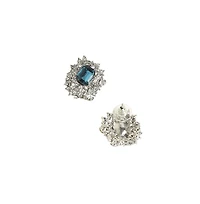 Sohi Emerald Mystic Mirage Stud Earrings