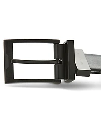 Perry Ellis Portfolio Men's Black Stanely Belt