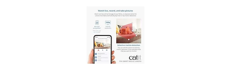 Catit Pixi Smart Mouse Camera