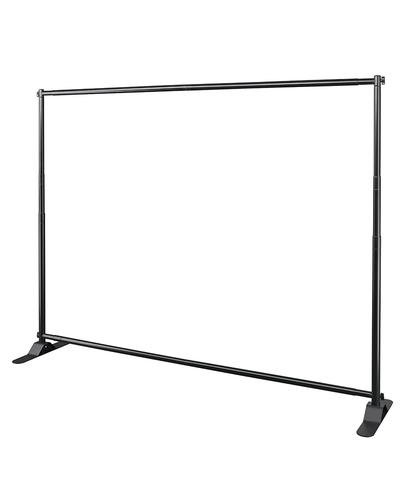 Yescom 10' Telescopic Adjustable Backdrop Stand Trade Show Photo Display Wall Exhibitor