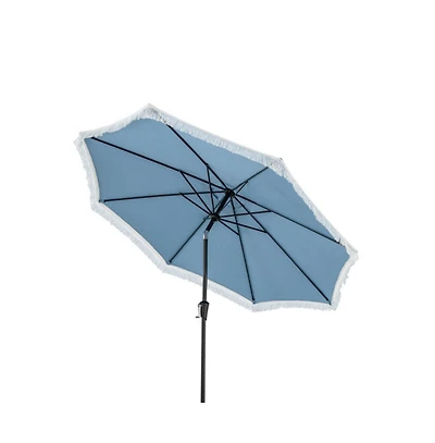 9 feet Patio Umbrella with Sun-Protective Canopy for Patio Garden Pool