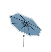 9 feet Patio Umbrella with Sun-Protective Canopy for Patio Garden Pool