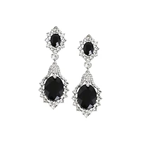 Sohi Silver-Plated Drop Earrings